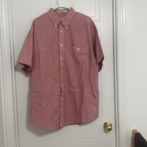 Orvis Men’s Check Short Sleeve Shirt Size XL ( 99 A )